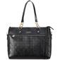 Badgley Mischka Madalyn Vegan Leather Travel Tote Weekender Bag - image 1