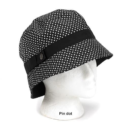 Womens Totes Bucket Band &amp; Snap Rain Hat