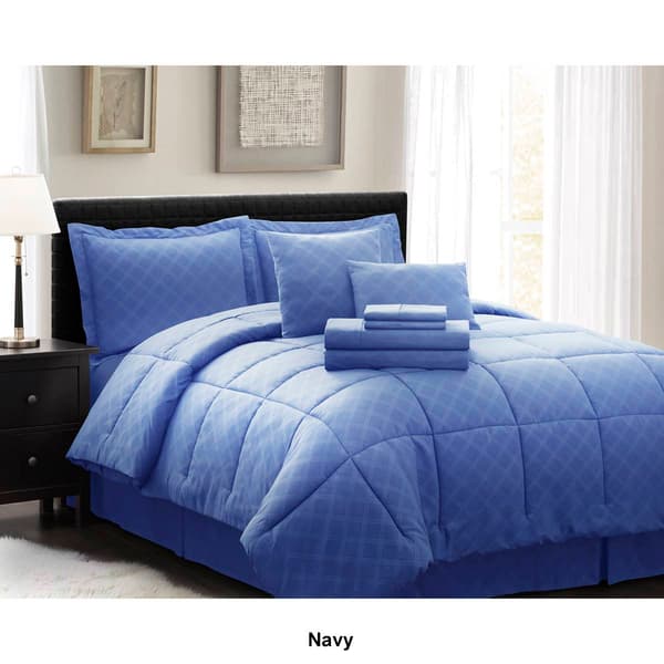 Spirit Linen Home&#8482; 10pc Bed in a Bag Comforter Set