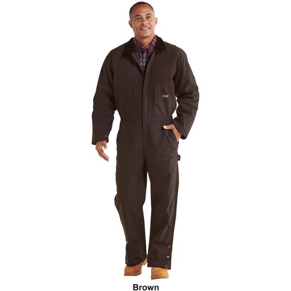 Mens Bass Creek Outfitters&#174; Duck Canvas Insulated Overalls