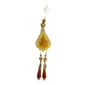 Allstate 9in. Amber Faceted Beads Christmas Pendant Ornament - image 1