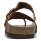 Womens White Mountain Carly Comfort Leather Footbed Sandals - image 4