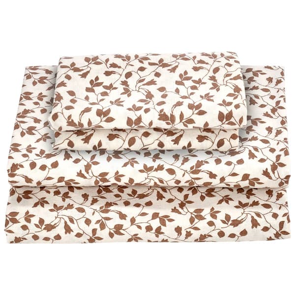 Ashley Cooper&#40;tm&#41; Vineyard Beige Flannel Sheet Set - image 
