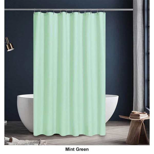 Awesome Home Recycled Polyester Fabric Shower Curtain Liner