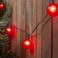 Northlight Seasonal 15ct. Red Satin G50 Globe Christmas Lights - image 2