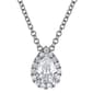 Nova Star(R) 14kt. White Gold 3/8ctw. Lab Grown Diamond Pendant - image 1