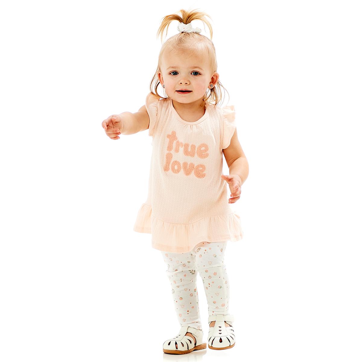 Toddler Girl René Rofé® 3pc. True Love Leggings Set