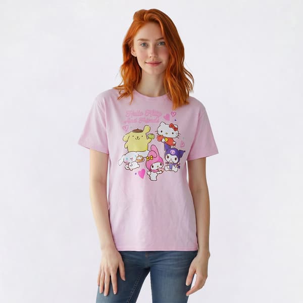 Juniors Hello Kitty(R) & Friends Boyfriend Tee - image 