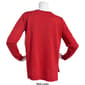 Womens Tint & Shadow Long Sleeve V-Neck Lurex Pullover Sweater - image 2