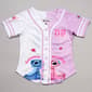 Girls (7-16) Disney Stitch & Angel Planets Baseball Jersey - image 2