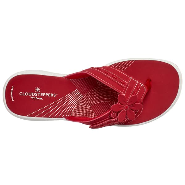 Womens Clarks Breeze Opal Thong Sandals