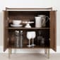 South Shore Hype Storage Sideboard w/Faux Carrara Marble - image 5