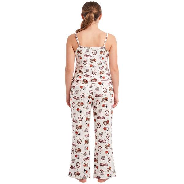 Juniors Derek Heart Haunted Lockets Tank Top & Pants Pajama Set