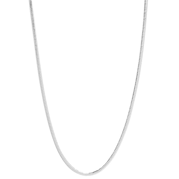 Danecraft Textured & Woven Herringbone Chain Necklace - image 