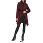 Womens Guess Asymmetrical Wool Coat with Belt - image 2
