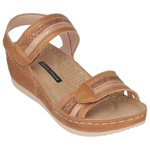 Womens Good Choices Samar Wedge Sandals - image 