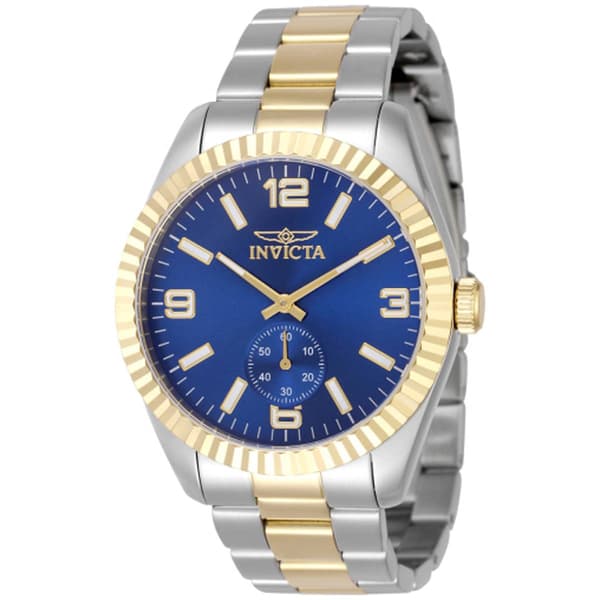 Mens Invicta Specialty Blue Dial Quartz Watch - 49387 - image 