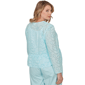 Plus Size Ruby Rd. Renaissance Romance Floral Eyelet Cardigan - image 1