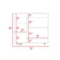 FM FURNITURE Arizona White Kitchen Cart - image 8