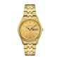 Mens Seiko Essentials Gold-Tone/Yellow Dial Watch - SUR430 - image 1