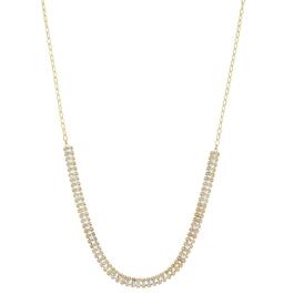 Design Collection Frontal Cubic Zirconia Necklace