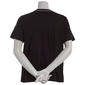 Petite Hasting & Smith Short Sleeve Split Neck Tee with Piping - image 2
