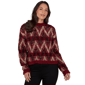 Womens Skye''s the Limit Wild Romance Zig Zag Textured Sweater - image 7