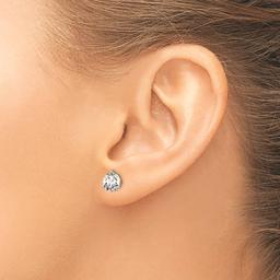Pure Fire 14kt. White Gold 1 1/2ctw. Certified Diamond Earrings