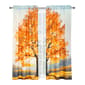 Habitat Photo Reel Fall Tree Curtain Panel Pair - image 2