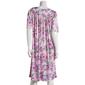 Womens Casual Time Floral Dreams Poly Nightgown - image 2