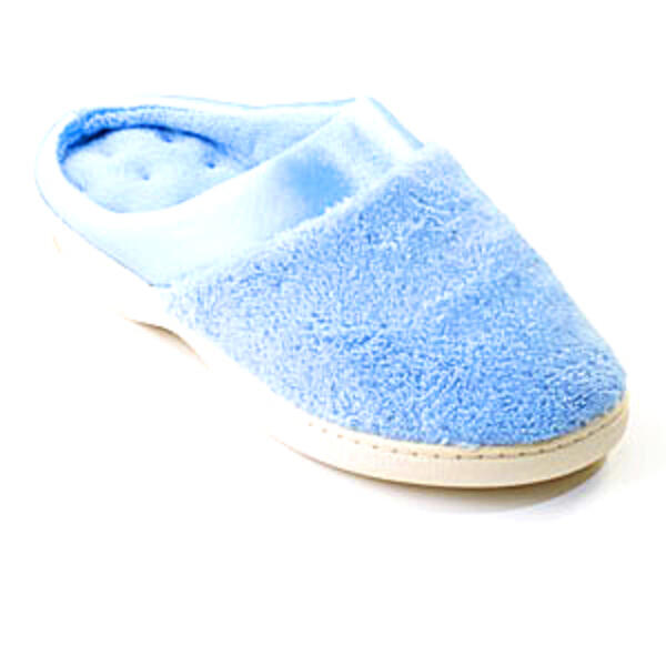Womens Isotoner Microterry Slip On Slippers - image 
