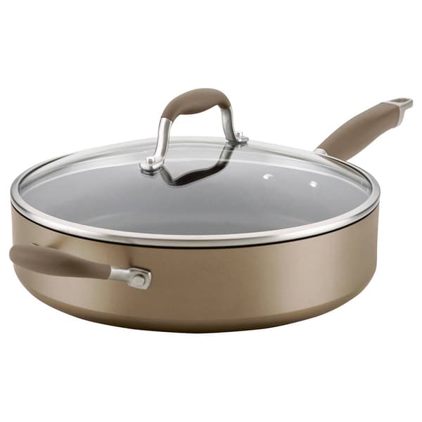 Anolon&#40;R&#41; Advanced Home Nonstick 5qt. Saute Pan with Helper Handle - image 