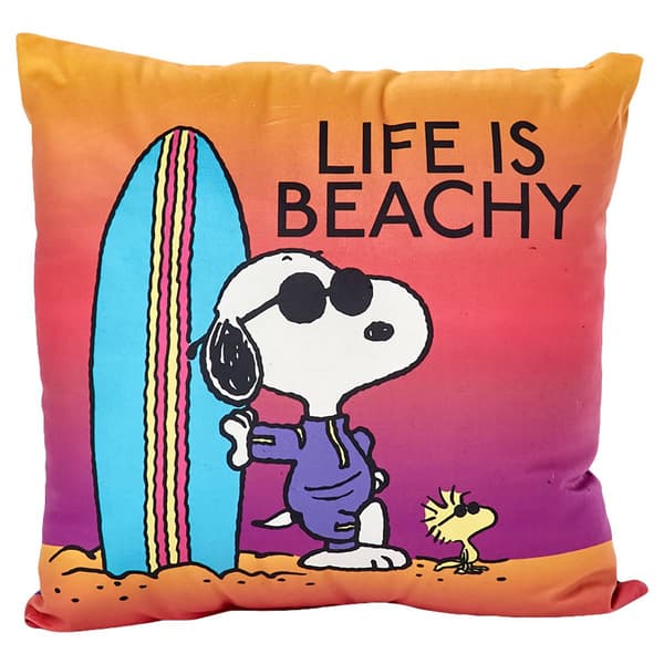 Peanuts™ Life Is Beachy Decorative Pillow - 18x18