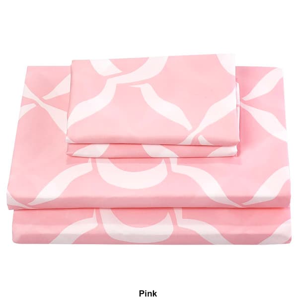 Kathy Ireland Home 6pc. Quatrafoil Sheet Set