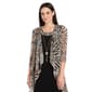 Womens R&M Richards Flyaway Abstract Animal Jacket Dress - image 6