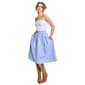 Juniors Hunter & Brown Gingham Midi Skirt with Pockets - image 4