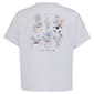 Girls (7-16) adidas® Heather Drop Shoulder Blooming Sports Tee - image 4