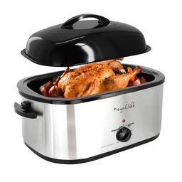 MegaChef 22qrt. Electric Roaster Oven w/ Lid