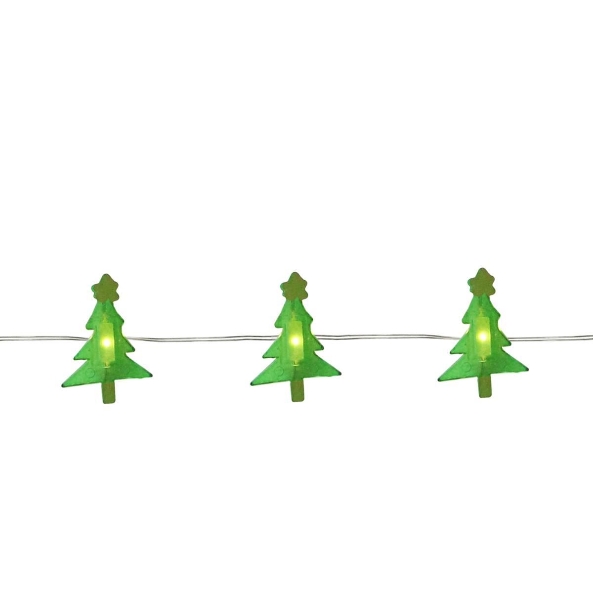 Northlight Seasonal 20ct. Christmas Tree Shaped LED Lights
