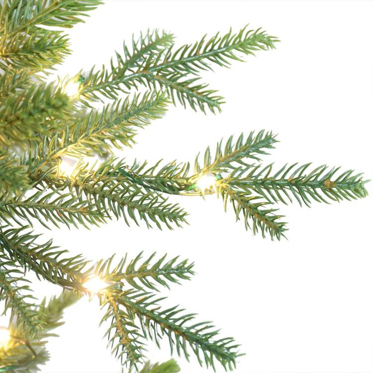 Puleo International 6.5ft. Pre-Lit Alberta Spruce Christmas Tree