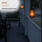 Alpine Solar Jar Glass Lantern w/ LED Dancing Flame - Set of 2 - image 9