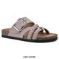 Womens White Mountain Healing Footbed Slide Sandals - image 8