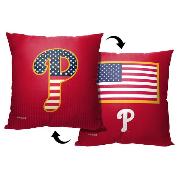 Northwest Philadelphia Phillies Celebrate Throw Pillow - 18x18