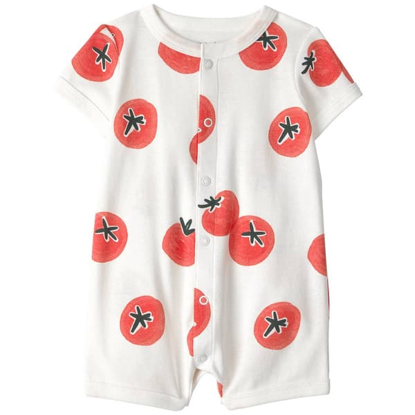 Baby Boy (3-24M) Carter''s Tomato Prt Ss Romper - image 