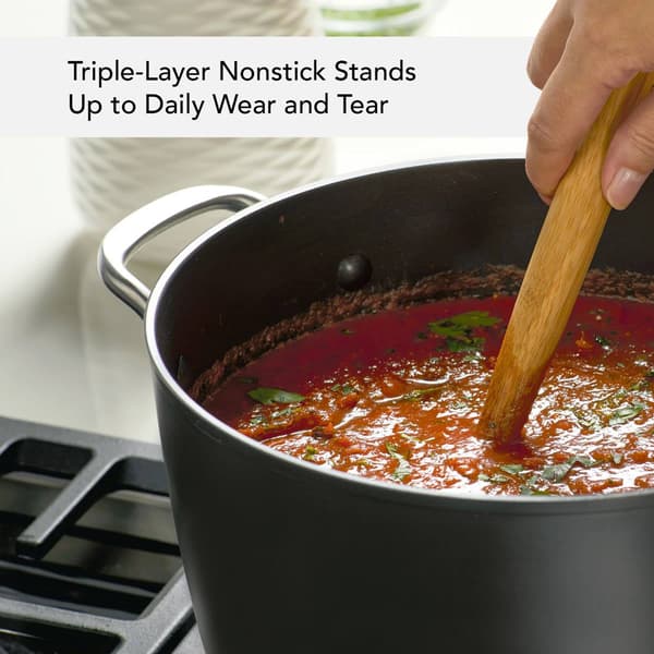 KitchenAid&#174; Hard-Anodized Induction 8qt. Nonstick Stockpot