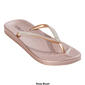 Womens Capelli New York Textured Opaque Flip Flops - image 5