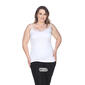 Plus Size White Mark Lace Trim Camisole - image 8