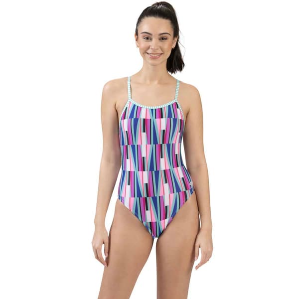 Womens Dolfin(R) Uglies Booksmart String Back One Piece Swimsuit - image 