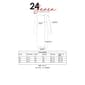 Plus Size 24/7 Comfort Apparel Floral Knee Length Dress - image 4