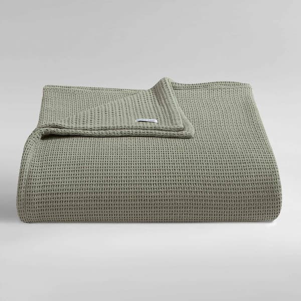 Calvin Klein Honeycomb Cotton Blanket